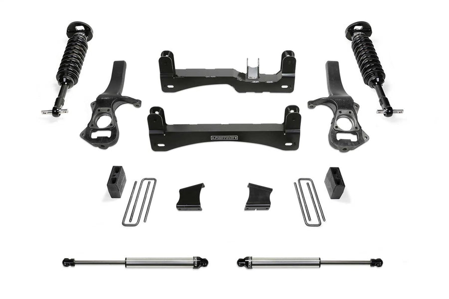 K1193DL - Fabtech Performance Lift System w/Shocks Fits Compatible with/Replacement for Sierra 1500 Silverado 1500