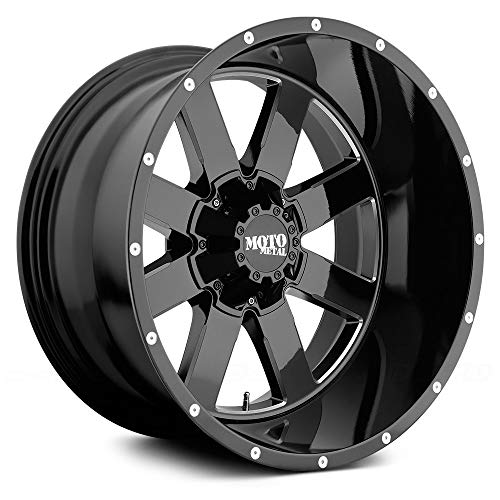 Moto Metal 20X10 MO962 G-BLK MILL -24MM - MO96221063324NUS