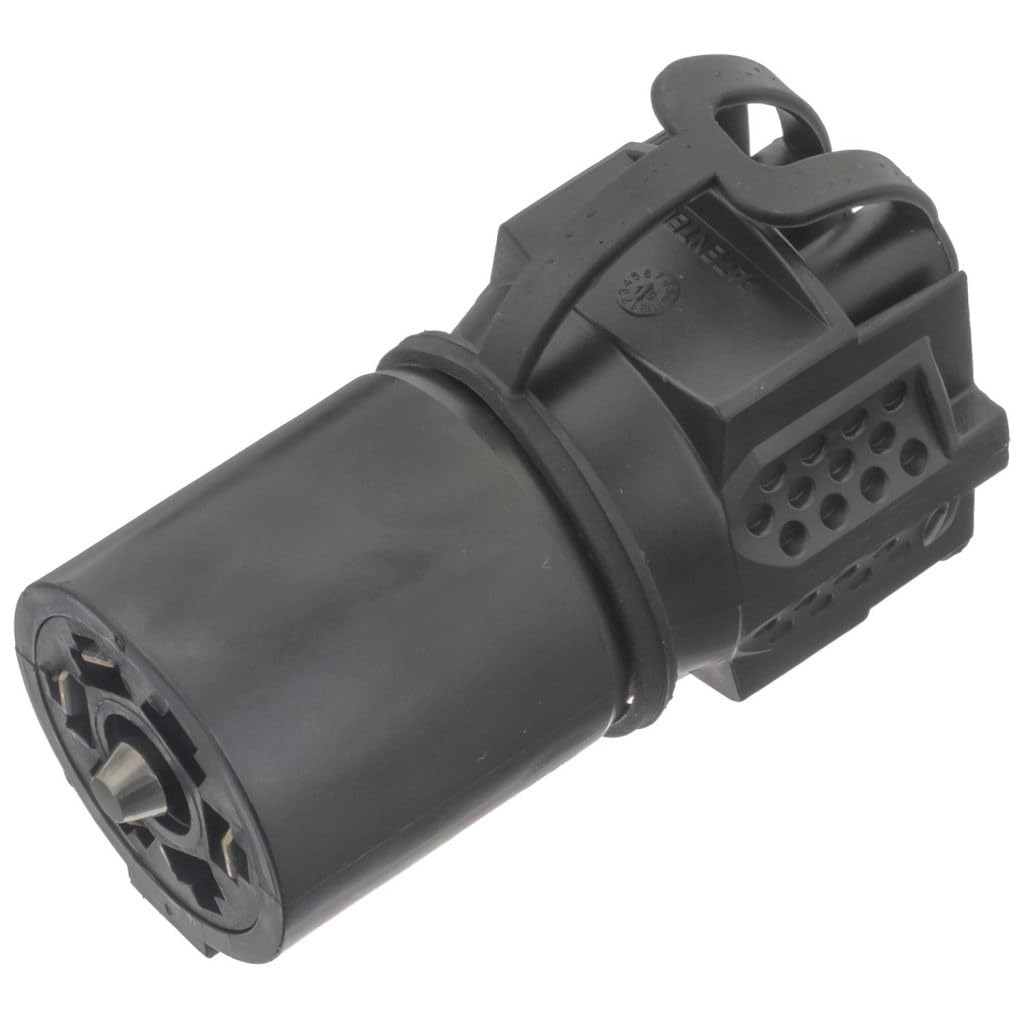 7-Blade Pollak Vehicle End Socket to Dual 5-Way & 4-Way Flat Connections
