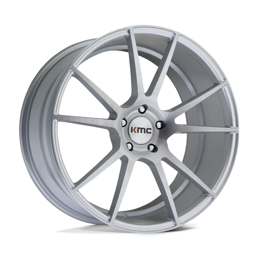 KMC Wheels 20X10 KM709 5X112 BRUSHED SLV 40MM - KM70921057440