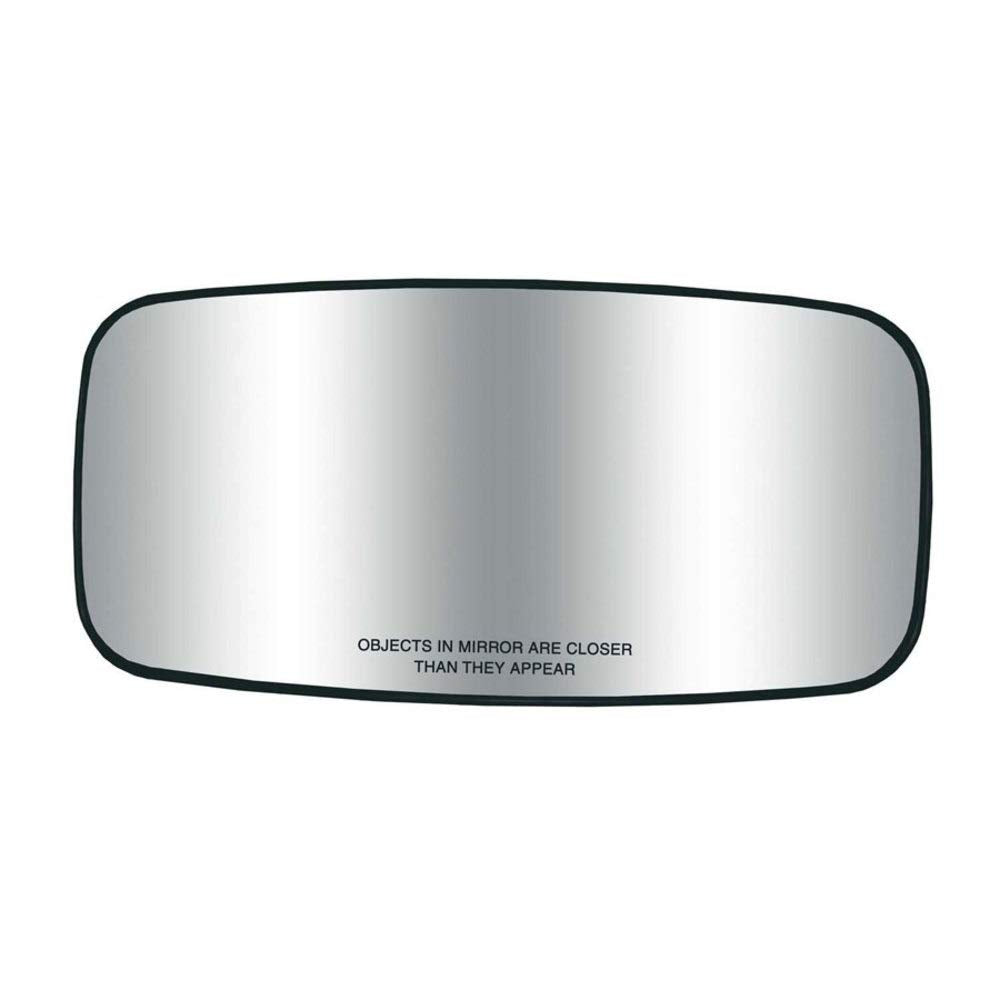 COMP CIPA 02000 Universal 7" x 14" Marine Mirror, Black