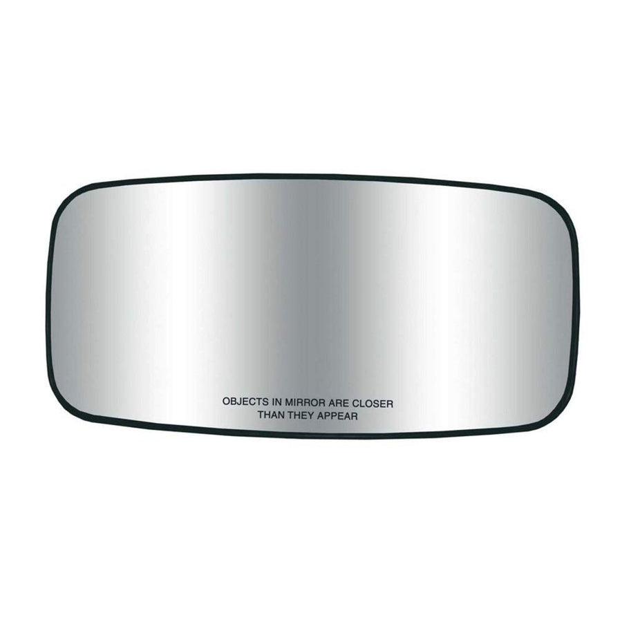 COMP CIPA 02000 Universal 7" x 14" Marine Mirror, Black