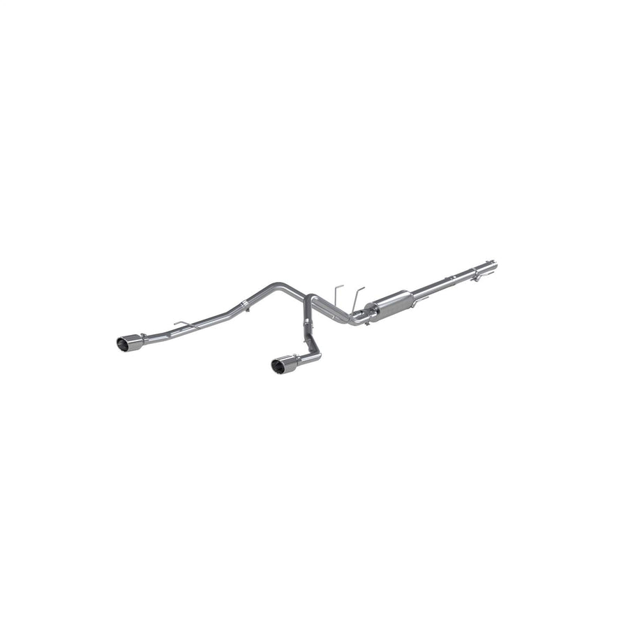 2.5" MBRP Cat Back, Dual Split Rear Exhaust System (T409)