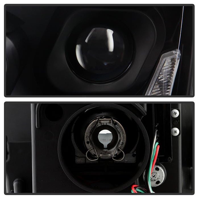 Headlights Spyder Signature (PRO-YD-PB57914-SEQ-R-BK)