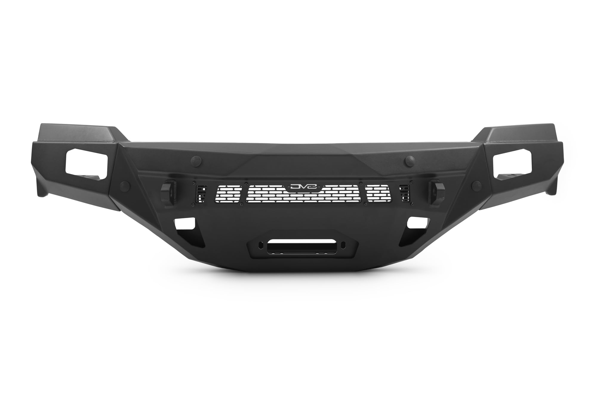 Offroad DV8 Spec Series Front Bumper for the 2019-2021 Chevy Silverado 1500 | Retains Parking Sensors | (2) Dual 3” Pod Light Mounts | 20” Light Bar Mount | D-Ring Mounts