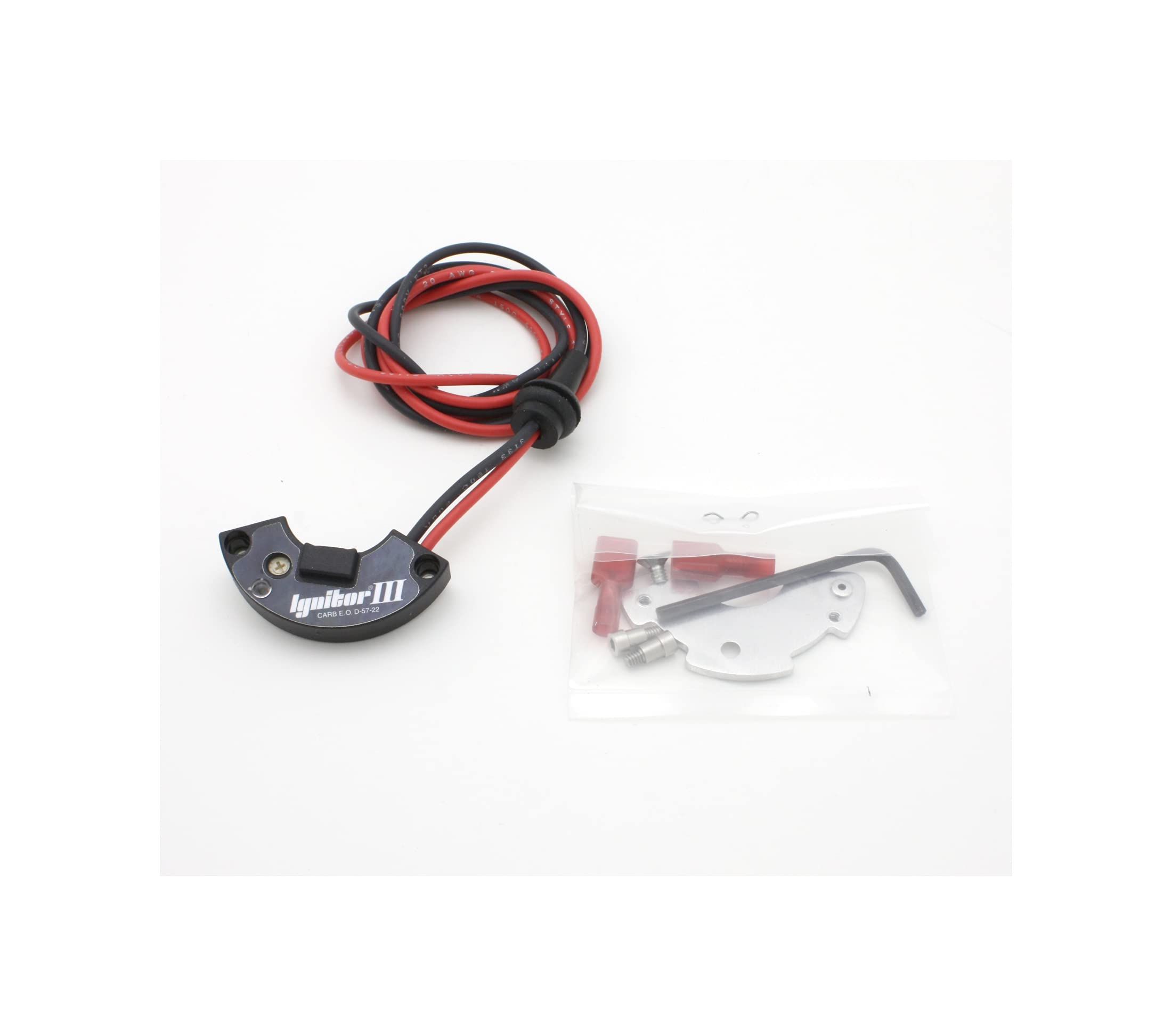 Ignitor III Electronic Ignition Conversion Kit, PerTronix 71847V Compatible with Bosch 4 Cylinder, Adaptive Dwell Control for Multiple Spark with Digital Rev Limiter