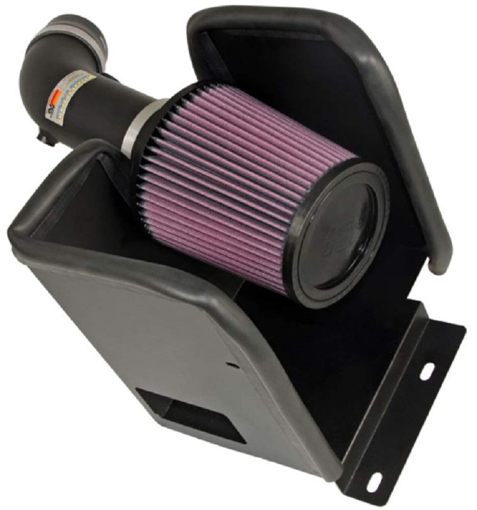 Cold Air Intake Kit K&N: Increase Acceleration & Engine Growl, Guaranteed to Increase Horsepower up to 12HP: Compatible with 3.5L, V6, 2008-2010 DODGE (Avenger), 69-2543TTK