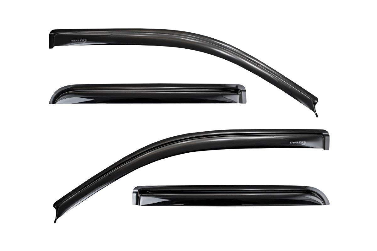 4 Piece Tape-On Smoke Front & Rear Window Vents Trailfx T84-4738H