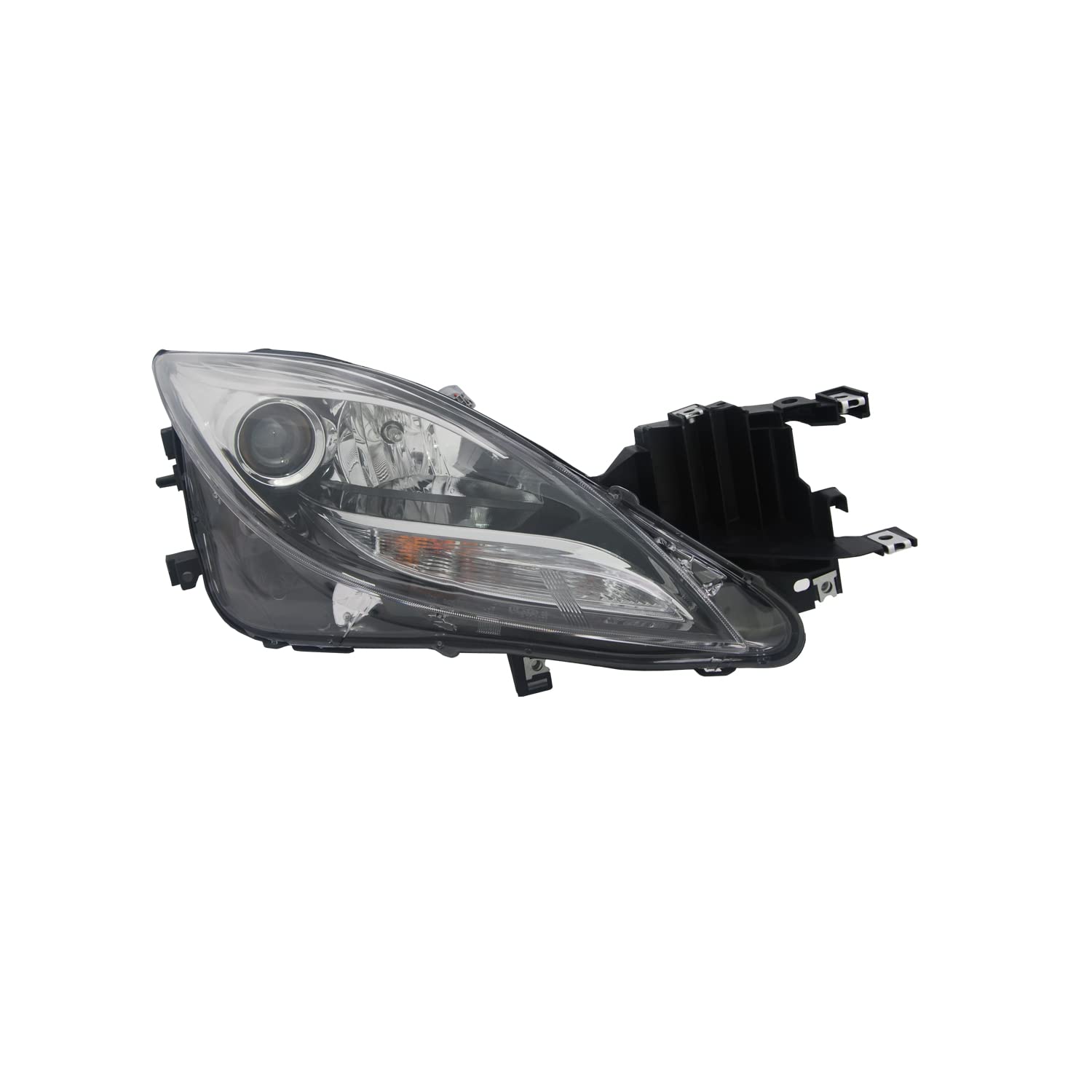 Right TYC Headlight Assembly Compatible with 2011-2013 Mazda Mazda6