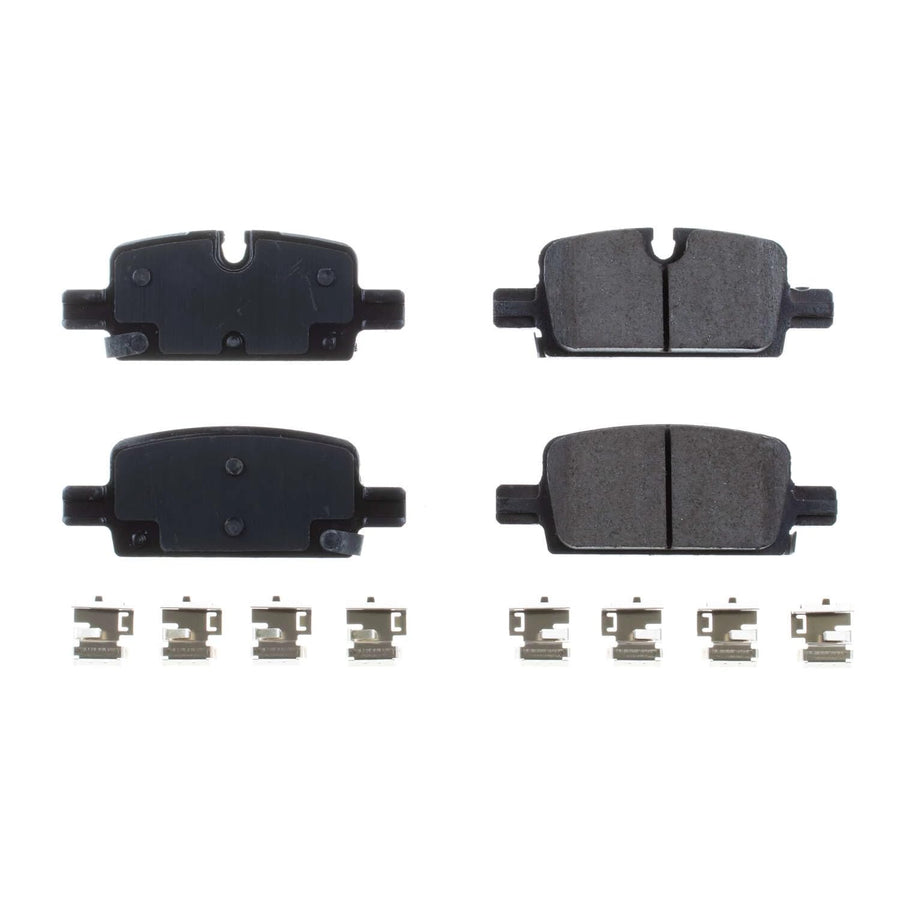 Power Stop Front Brake Kit For Chevrolet Colorado 2023-25 |Cadillac Escalade 2021-25 |Escalade ESV 2021-25 |Silverado 1500 2019-24 - Ceramic Brake Pads With Installation Hardware, 17-2174