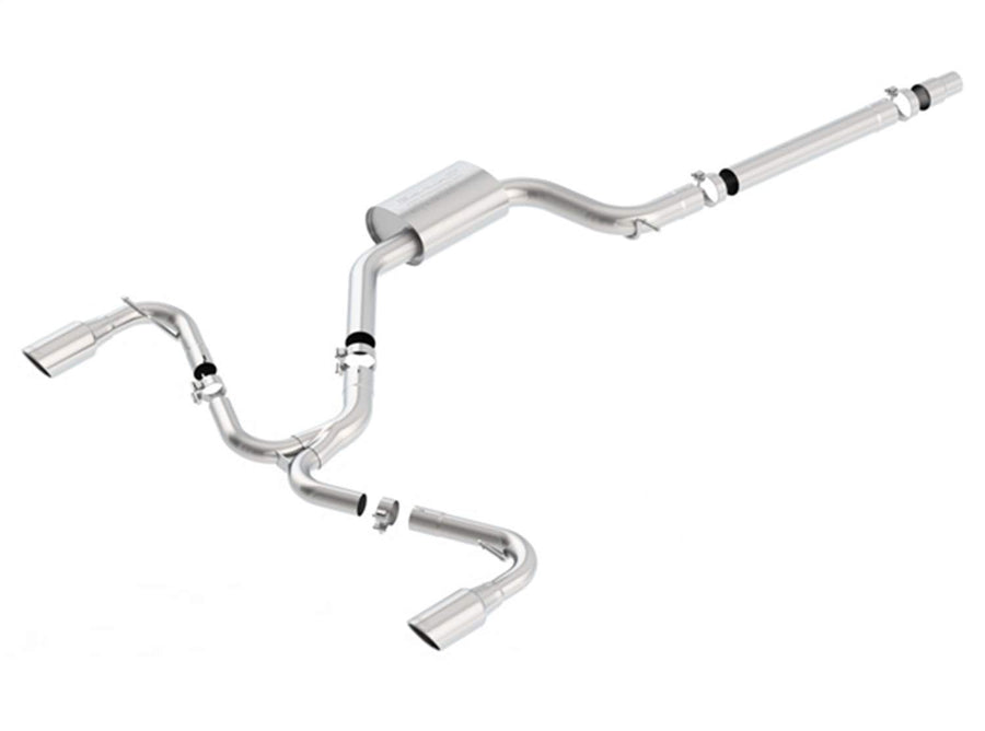 BORLA Cat-Back 140750 Performance Exhaust System for 2015-2017 Volkswagen Golf GTI MK7 2.0L 4 Cyl. Automatic/Manual Transmission Front Wheel Drive 2, 4 Door. Does NOT Fit MK7.5.