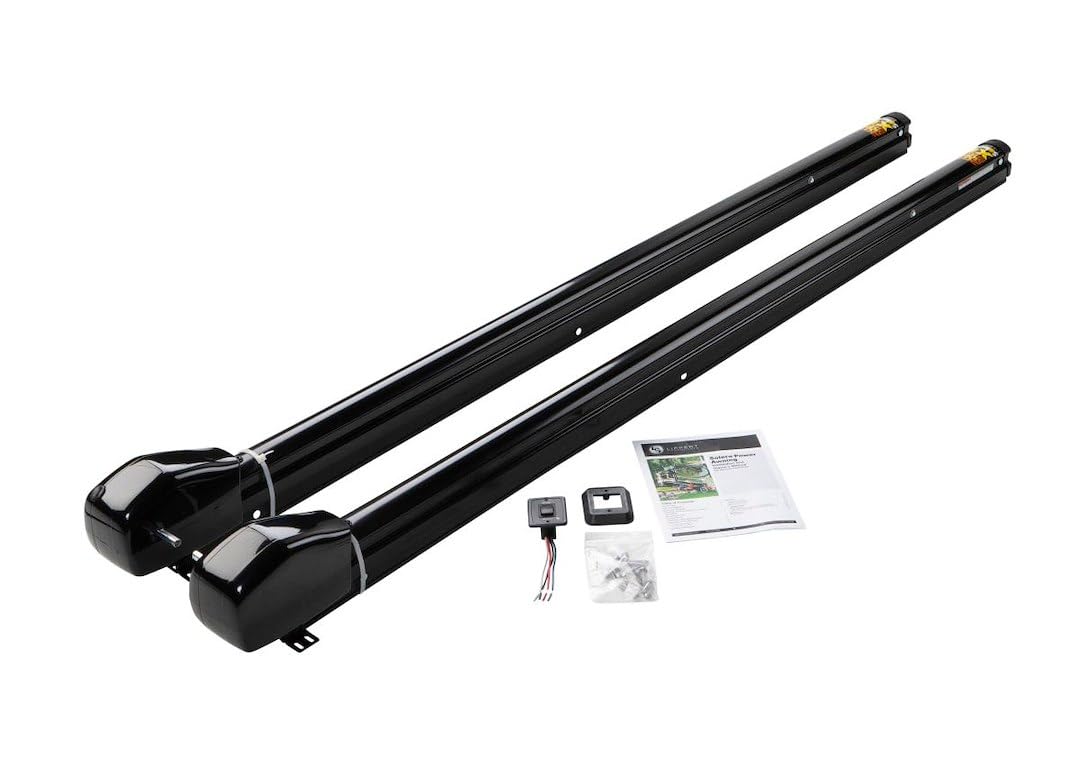 Solera XL 12V Power Awning Hardware Kit - Lippert Components 78', Black