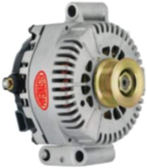 Alt Ford 4G Powermaster Natural 200A 6 grv Pulley Transverse MTG 1-Wire