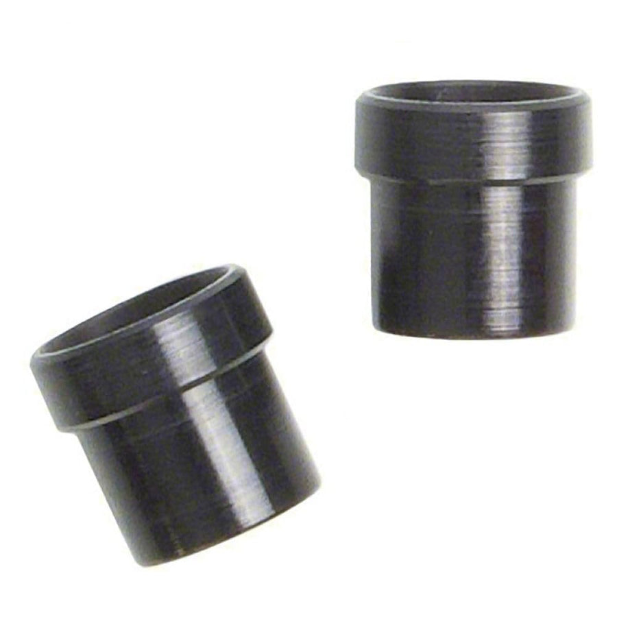 SpeedFX -4AN Tube End Fitting Sleeve Black Anodized Aluminum Set of 2 Leak-Proof 37 Degree Angled Seal Lightweight Reusable SpeedFX 560419BK