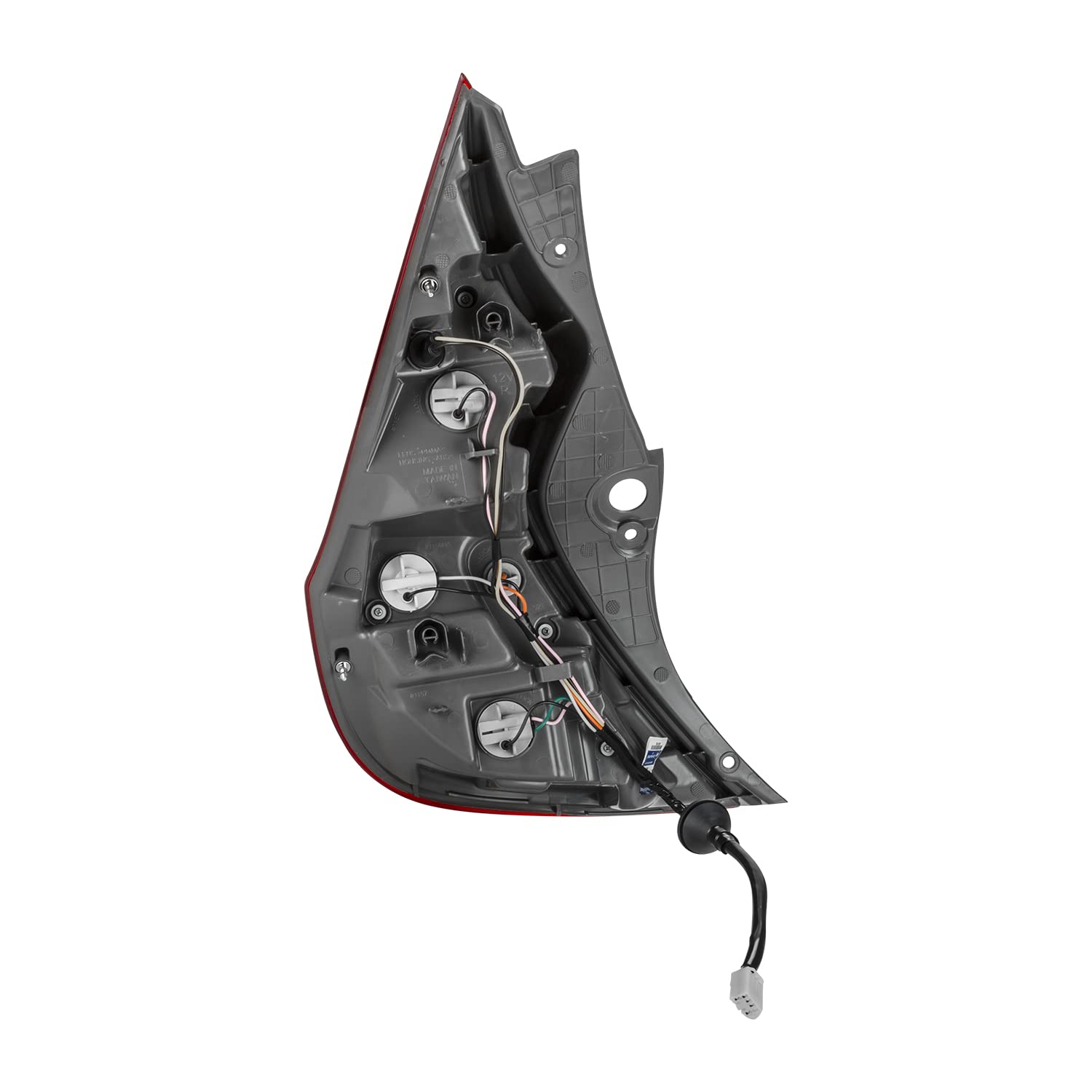 Right TYC Tail Light Assembly Compatible with 2012-2017 Hyundai Accent