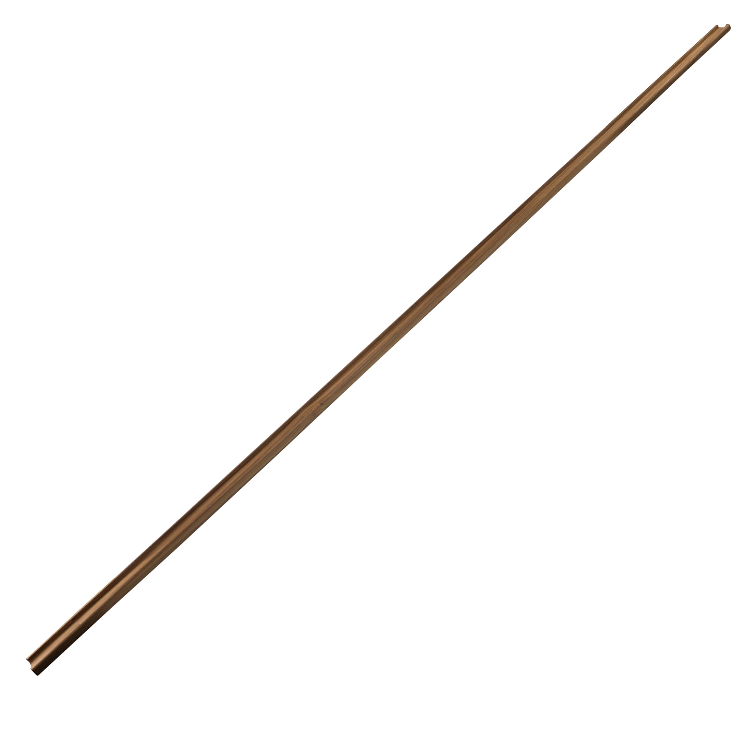 Teak Whitecap 60825 Straight 5/8" H x 1-3/16"W with 3/4" Gap - 5' Length Bulkhead