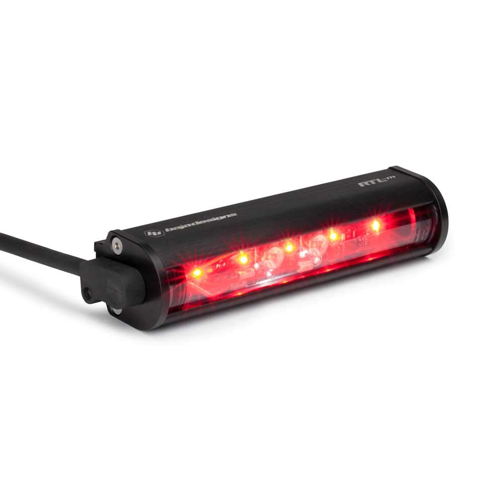 100601, Baja Designs, LED Light, RTL-M, Black, 6" Light Bar, Single