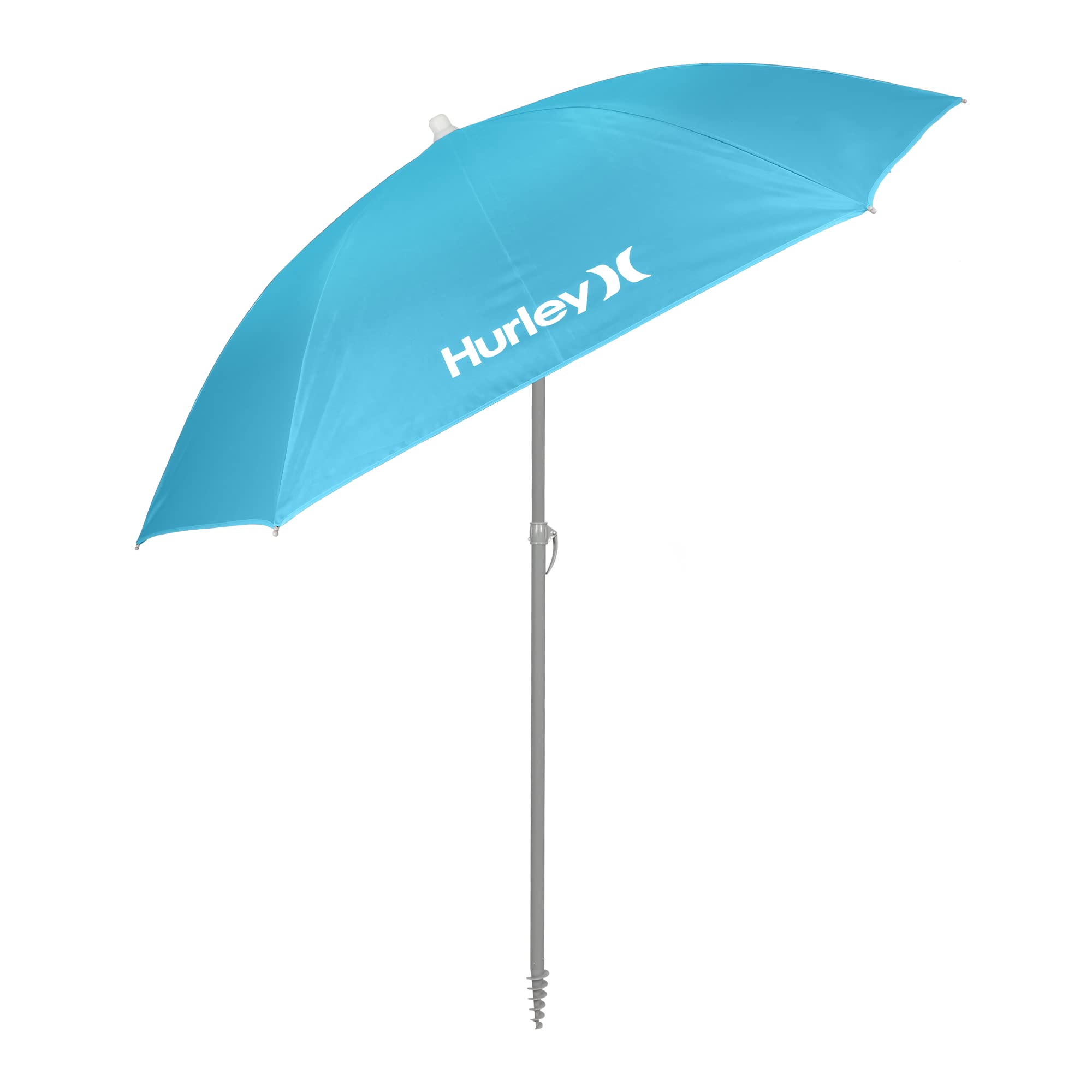 Hurley Shade Umbrella UMB7HRSTRQ, 7 ft, Turquoise