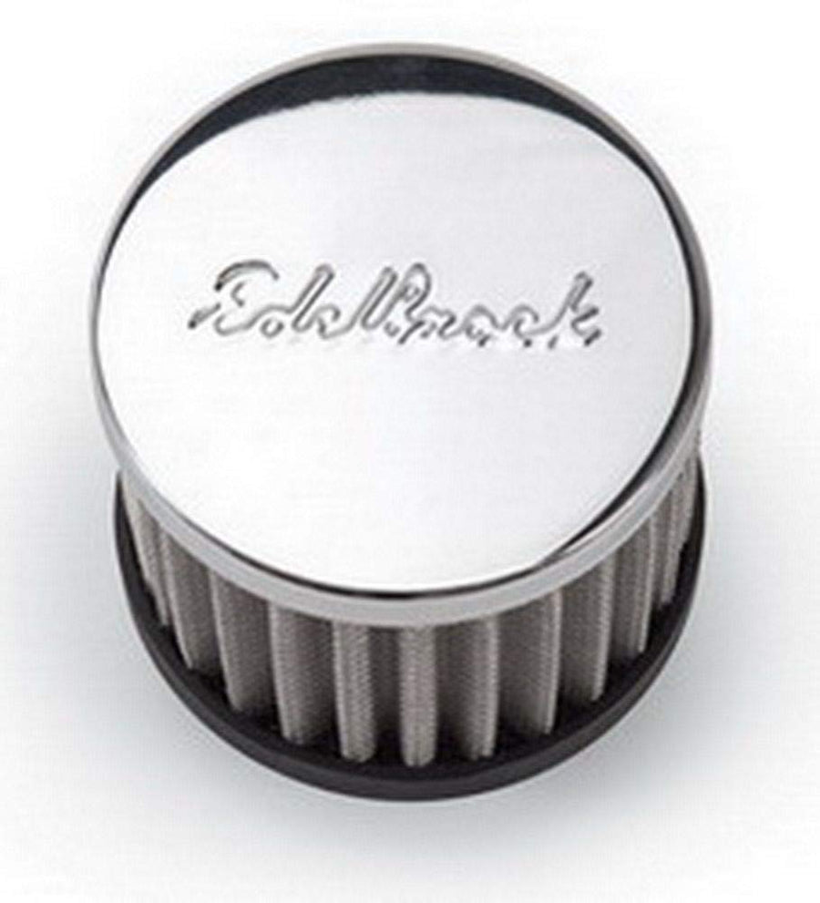 Chrome Edelbrock Valve Cover Breather 4420