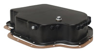 Transmission Cooling Pan Derale 14201 for GM Turbo 400 Standard Pan - Black
