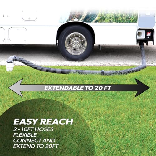 20' Valterra Silverback Sewer Hose Kit D04-0675