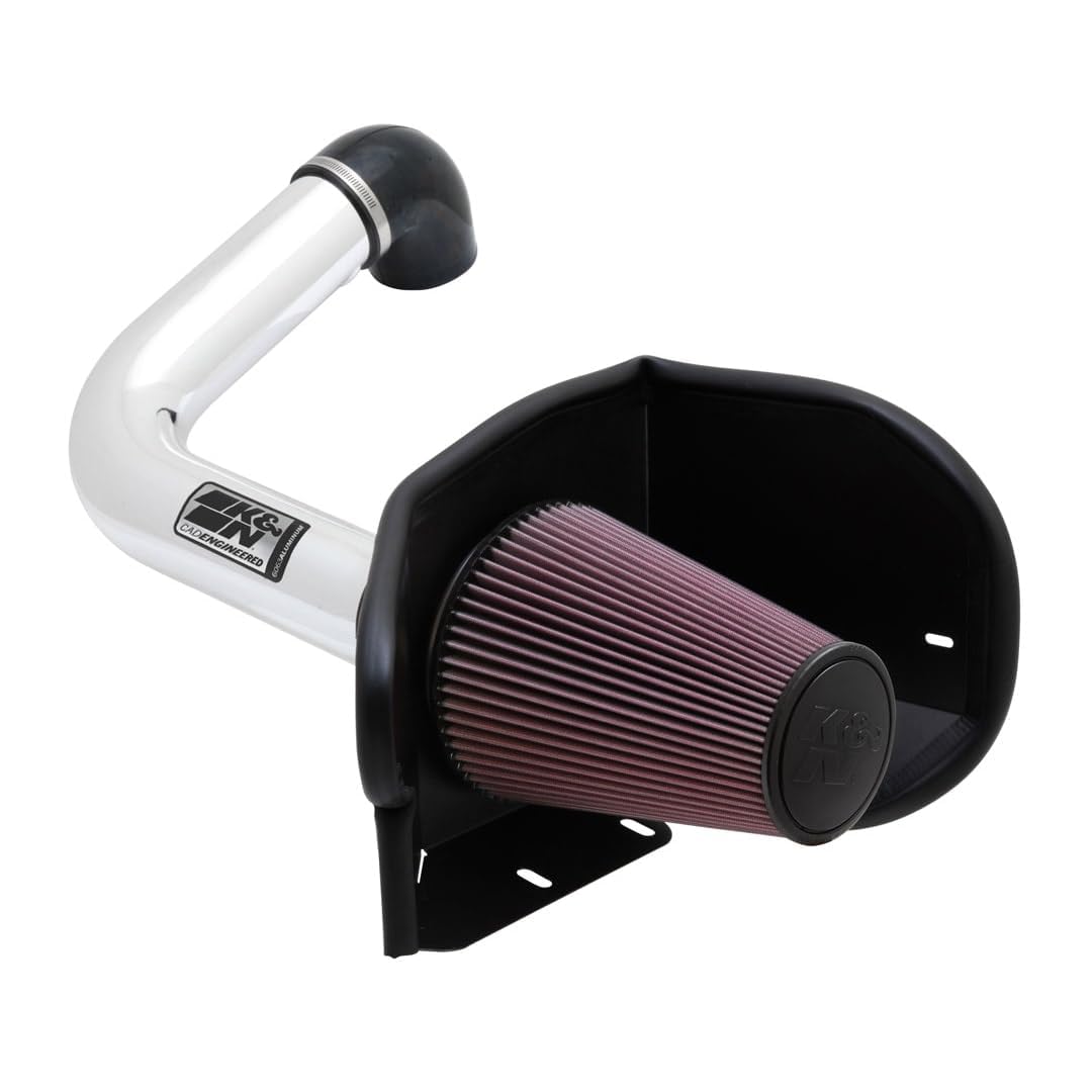 Cold Air Intake System K&N: High-Flow Air Filter, Increase Performance & Towing: Compatible with 2004-2008 FORD/LINCOLN: Expedition, F150, Lobo, Mark LT, 77-2556KP