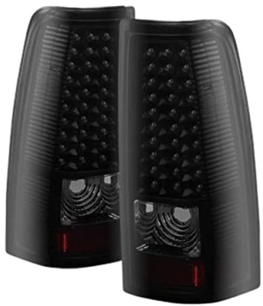 Tail Light Xtune ALT-ON-CS99-LED-BSM (Chevy Silverado 1500/2500/3500 99-02 / GMC Sierra 1500/2500/3500 99-03 LED s - Black Smoke)