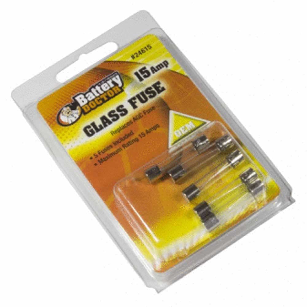 Battery 24607 Doctor Agc Glass Fuse-7.5a-5pcs Retail Pkg