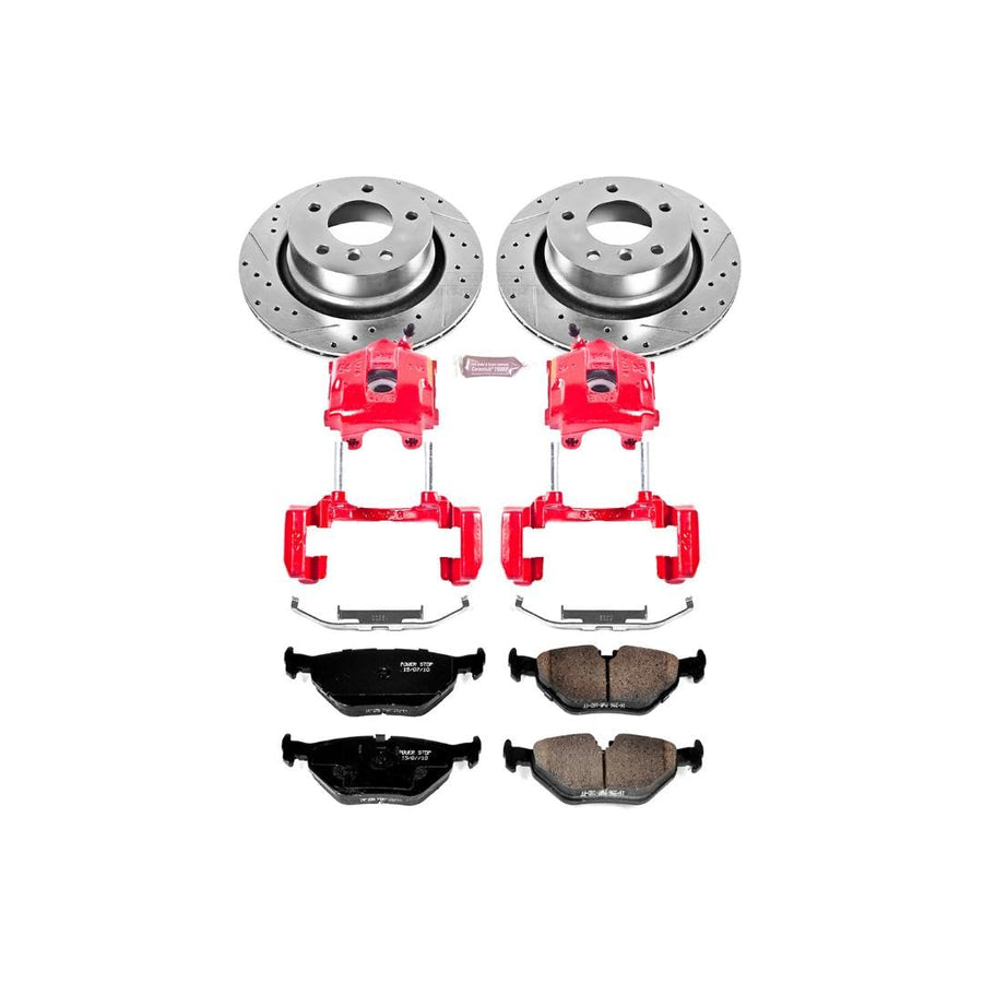 Power Stop 1-Click Performance Brake Kit with Caliper For BMW Z4 2003-2008 [Model Specific]