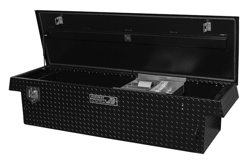 3222-007-BK62 Highway Products - Standard Single Lid Crossover Tool Box with