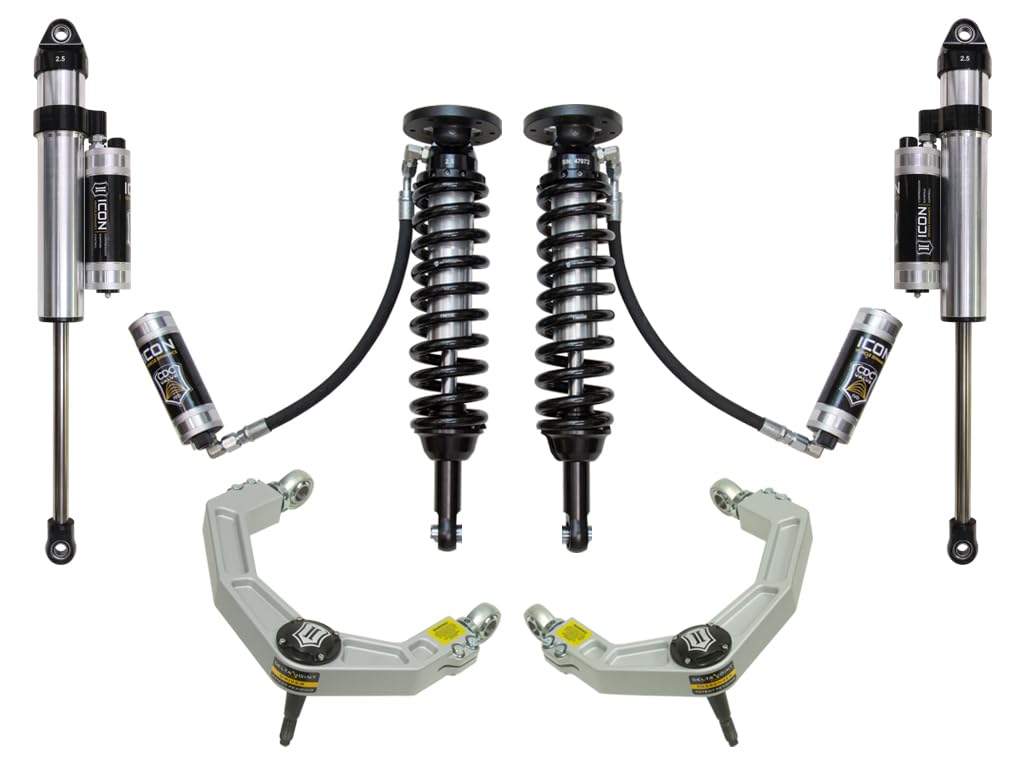 1.75-2.63" Lift, ICON Stage 5 Suspension System, Billet UCA, Compatible with 09-13 Ford F150 4WD, K93005
