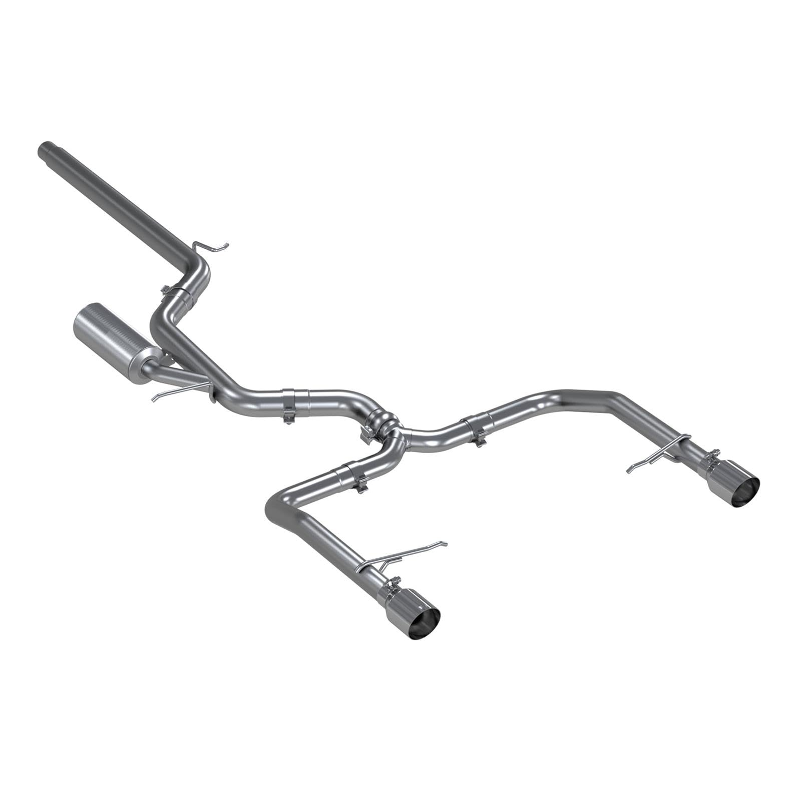 19-21 VW Jetta GLI MBRP T304 SS 3in Cat-Back Dual Rear Exit Exhaust