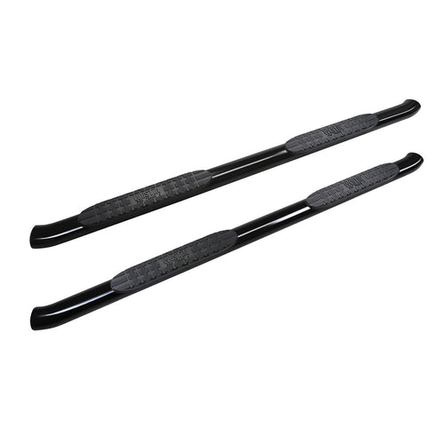 PRO TRAXX 4 Westin Oval Nerf Bars fits 2019-2025 Silverado Sierra 1500 2020-2025 Silverado Sierra 2500 3500 Crew Cab (Exc 2019 Silverado LD/Sierra 1500 Limited) Black Pair