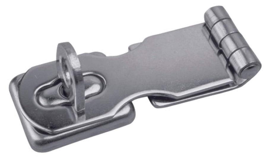 2-11/16" L Sea-Dog 221130-1 x 1-1/16" W Stainless Steel Swivel Hasp,Silver