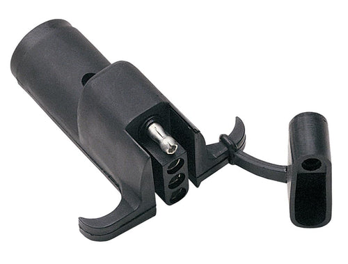 6-Wire Round To Hopkins Towing 4-Wire Flat Plug-In Simple® Adapter 47305
