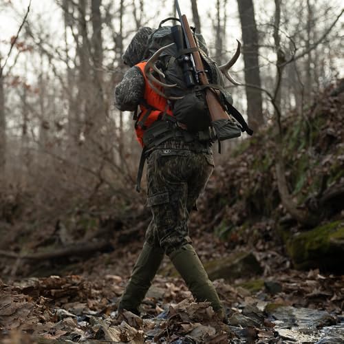 Helix 3500 BOG Hunting Backpack with 3500 Cubic in Capacity, 2.75 lb Lightweight Design, and YKK Zippers for Hunting, Outdoors