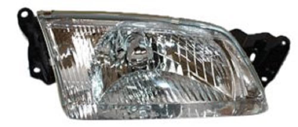 Right TYC Headlight Assembly Compatible with 2000-2002 Mazda 626