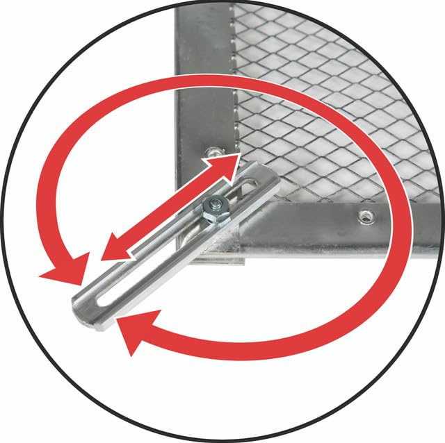 Aluminum Screen Door Camco 43980 Standard Mesh Grille - Protects Your RV's Screen Door, Anodized Aluminum Will Not Corrode
