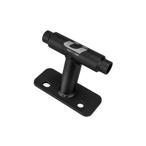 Dirtbag Bike Storage & Transportation Rack KUAT | Durable Steel Compact Direct Bolt-On Secure Bicycle Hauling Mount for Truck Beds Trailers Cargo Carriers | Black, 15mm x 110mm - Thru-Axle