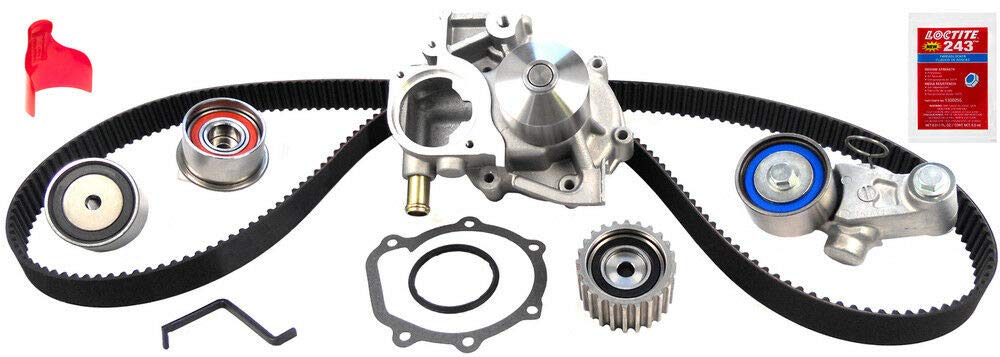 Gates Engine Timing Belt Kit with Water Pump TCKWP304A