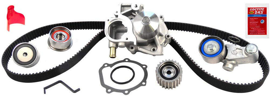 Gates Engine Timing Belt Kit with Water Pump TCKWP304A