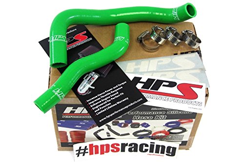 Green HPS 57-1360-GRN-2 Silicone Radiator Coolant Hose Kit