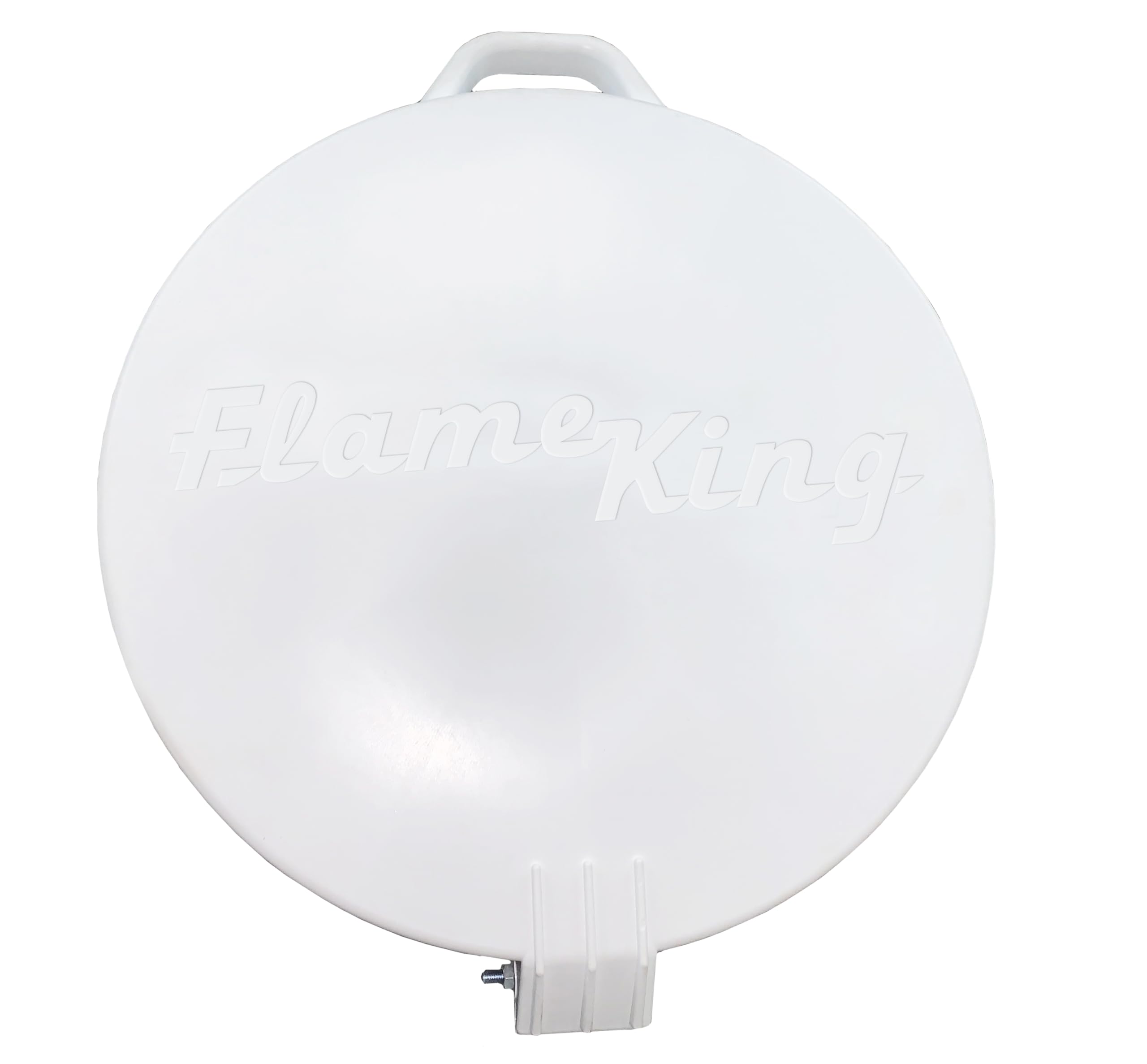 Flame King 100-Pound CYL100ASME ASME Propane Tank, Multi-Valves with Accurate Gas Level Gauge