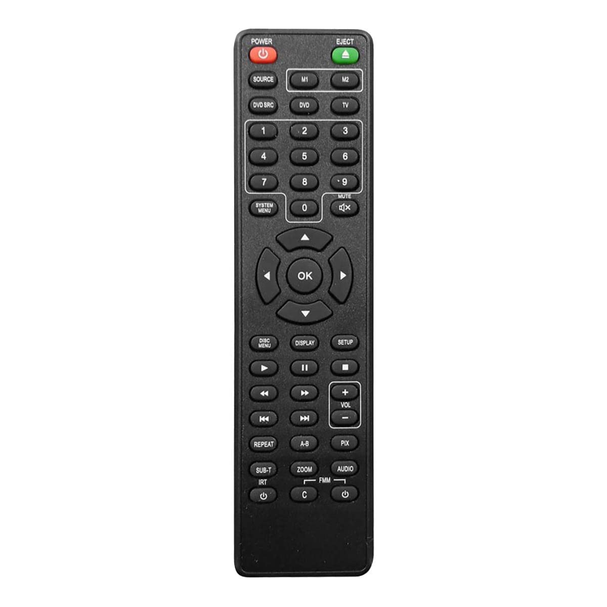 Voxx HD LED Overhead Video Monitor VXMTG1313.3 with Built-in DVD Player and HDMI Input