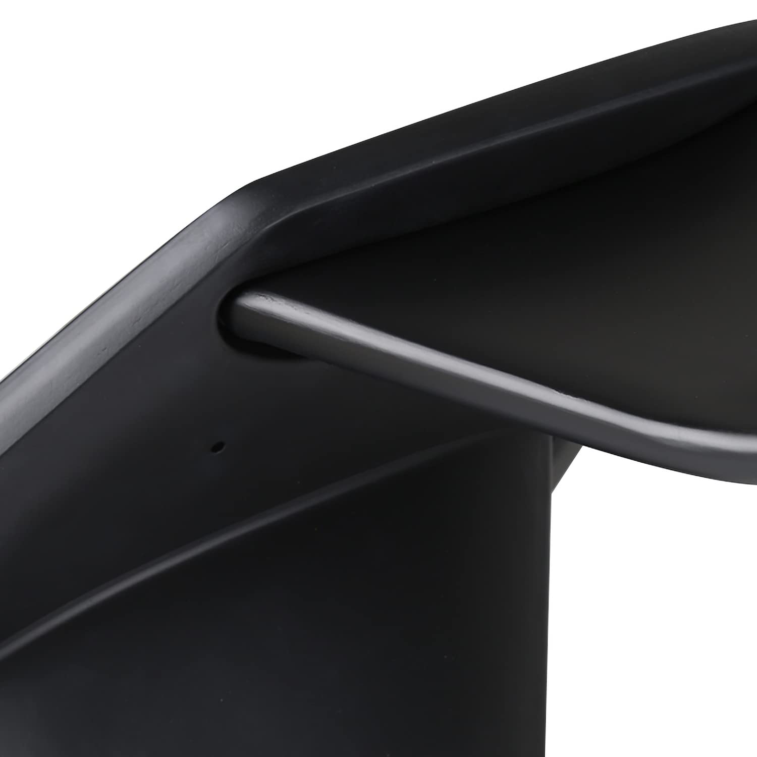 T-R Style Spec-D Tuning Matte Black ABS Rear Trunk Spoiler Compatible with 2016-2021 Honda Civic Sedan Models