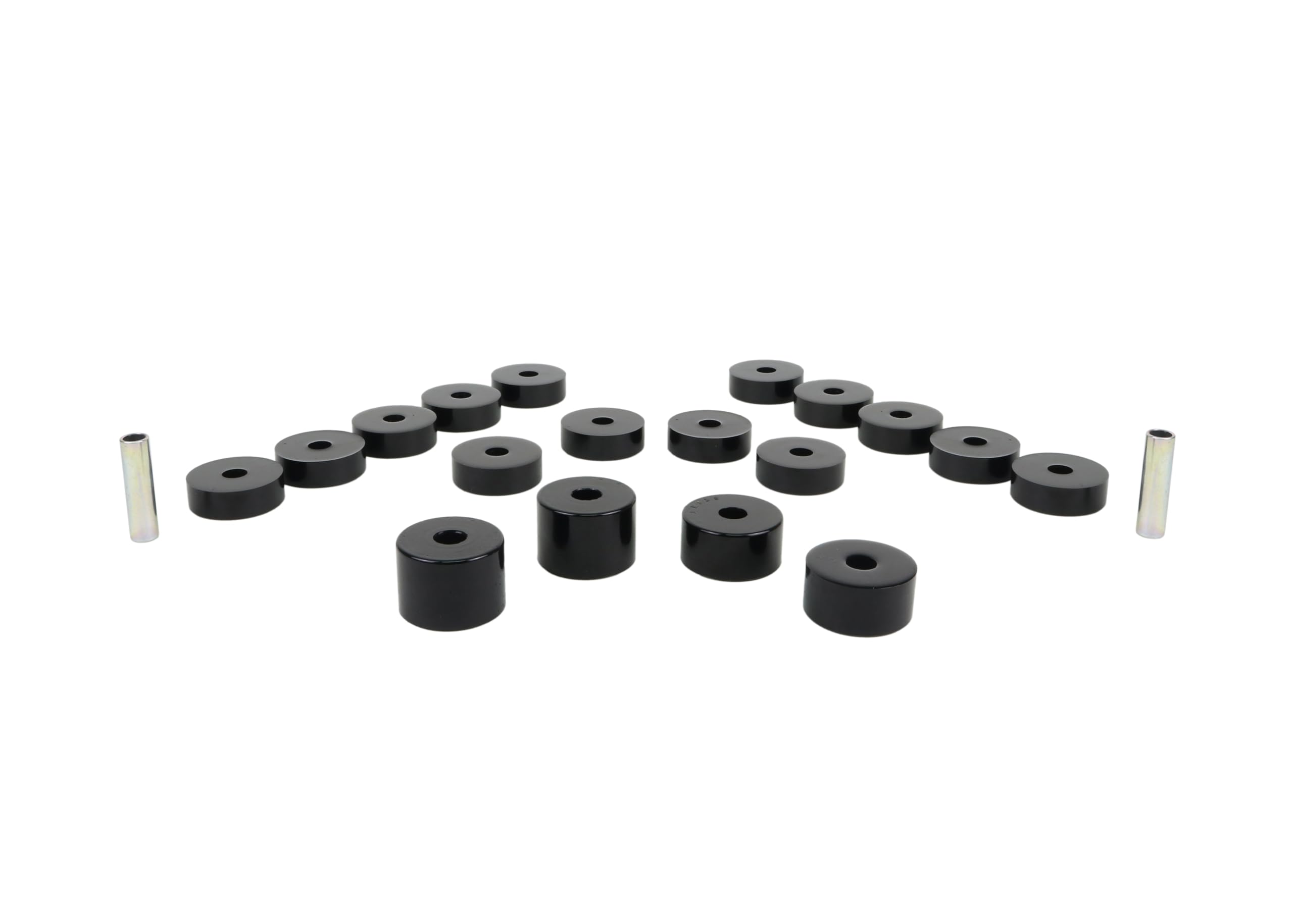 Whiteline Body Mount W93542 Bushing Assembly Compatible with Jeep 74-75 CJ5, Jeep 75 CJ5