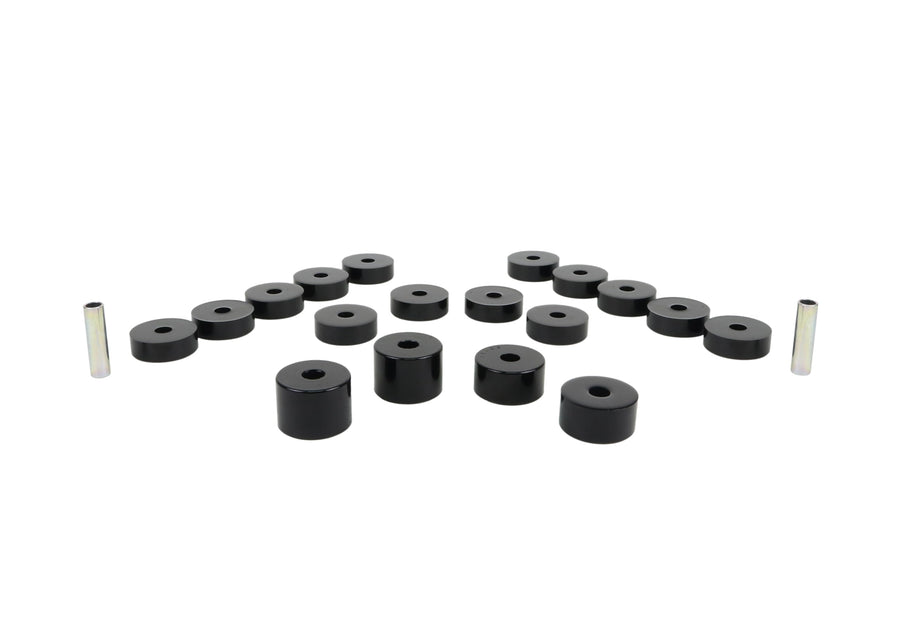 Whiteline Body Mount W93542 Bushing Assembly Compatible with Jeep 74-75 CJ5, Jeep 75 CJ5