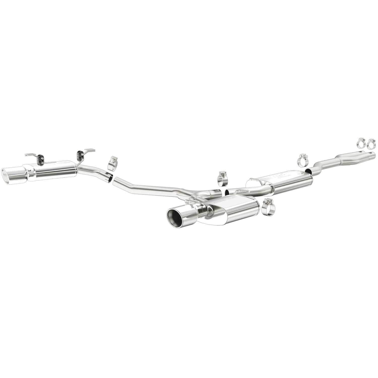 Performance MagnaFlow Exhaust System 16936: Cat-Back, Street Series, Compatible with 2006-2010 Dodge Charger