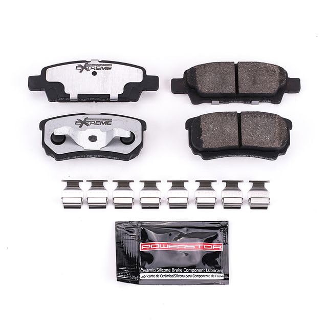 Power Stop Z26-1037 Brake Pad Extreme Performance For 200, Sebring, Avenger, Caliber, Compass, Patriot, Lancer, Lancer, Outlander [Model Specific]
