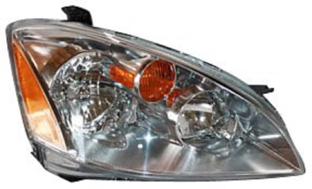 Right Headlight Assembly TYC Compatible with 2002-2004 Nissan Altima